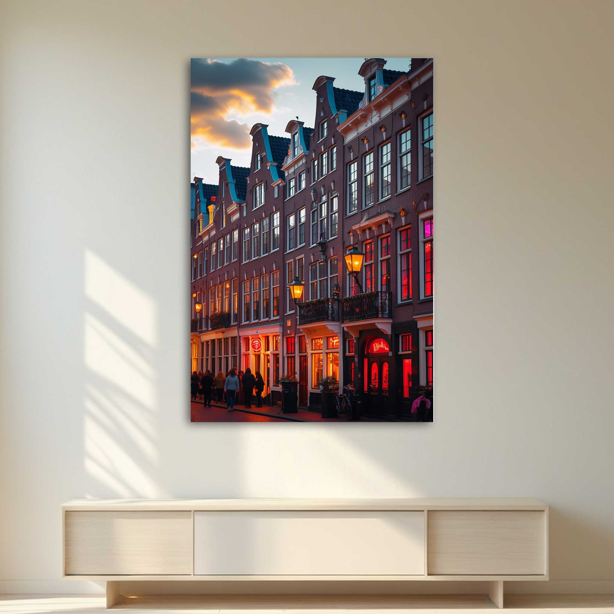 yoart-red-light-canvas Red Light - Image 1